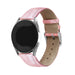Bracelet cuir motif crocodile Polar Ignite 3 (rose)