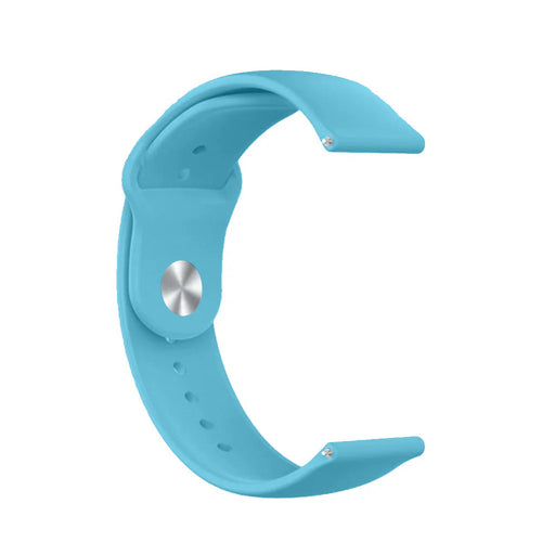 Bracelet sport Withings Steel HR Sport (bleu clair)