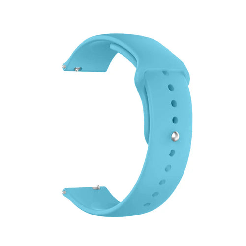 Bracelet sport Withings Steel HR Sport (bleu clair)