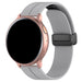 Bracelet silicone D-buckle Xiaomi Mi Watch (gris clair)