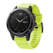 Bracelet silicone Garmin Fenix 8 - 47mm (vert clair)