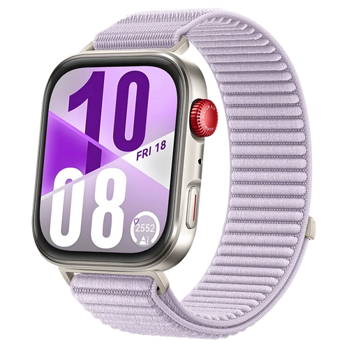 Huawei Watch Fit 3 Nylon Wave Strap (Light Purple)