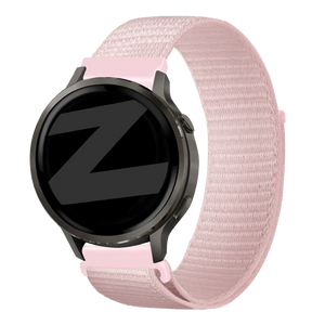Bandz Bracelet nylon Loop Garmin Approach S50 (rose clair)