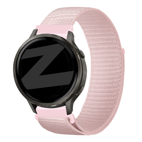 Bandz Bracelet nylon Loop Garmin Vivomove Style (rose clair)