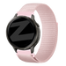 Bandz Garmin Vivomove Sport Nylon Loop Strap (Light Pink)