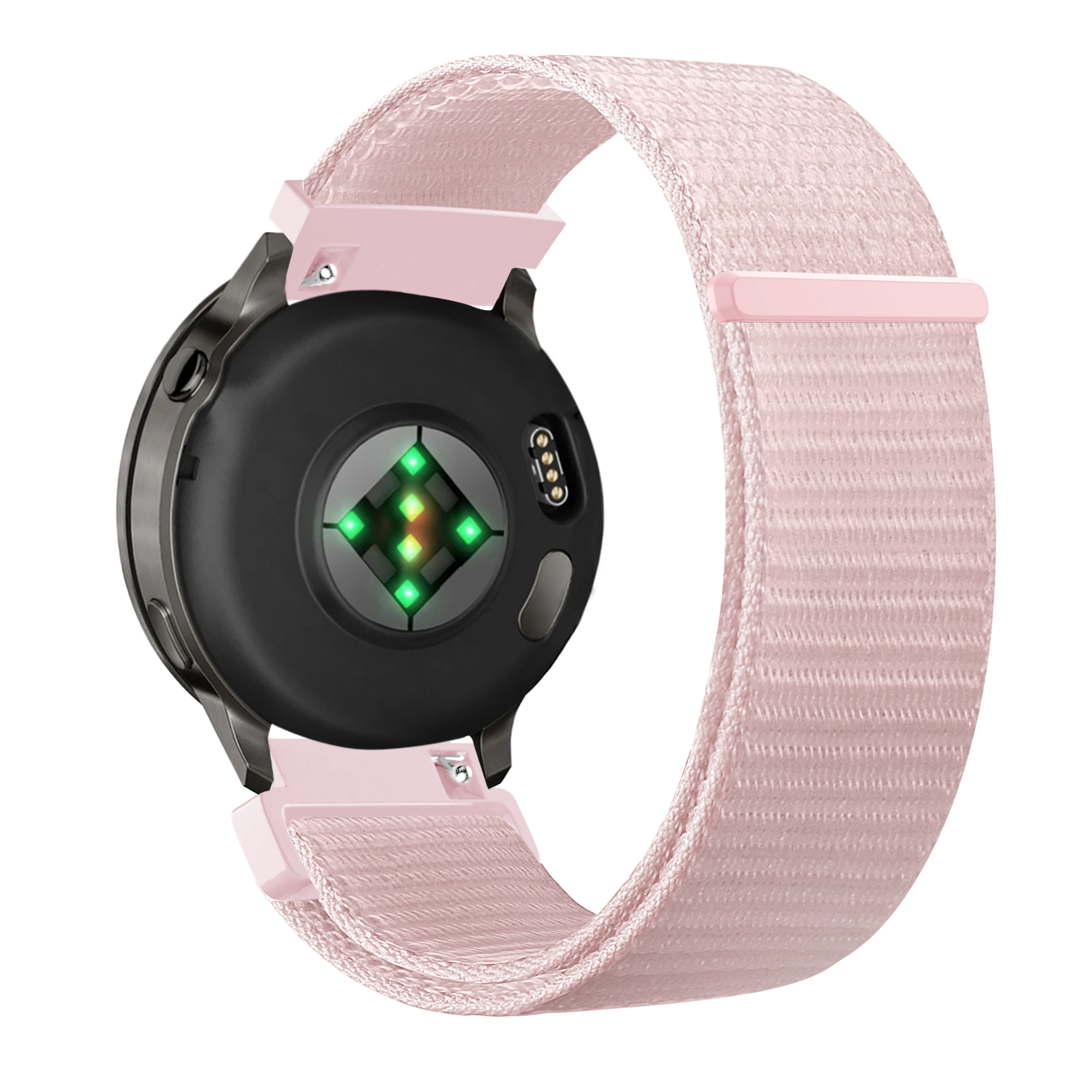 Bandz Bracelet nylon Loop Garmin Venu 2s (rose clair)