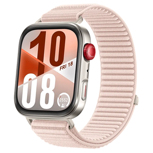 Huawei Watch Fit 4 Pro Nylon Wave Strap (Light Pink)
