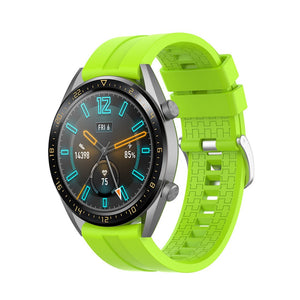 Bracelet silicone 'Extreme' Huawei Watch GT 5 46mm (citron vert)