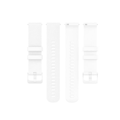 Bracelet silicone 'Premium' Amazfit Bip 5 (blanc)