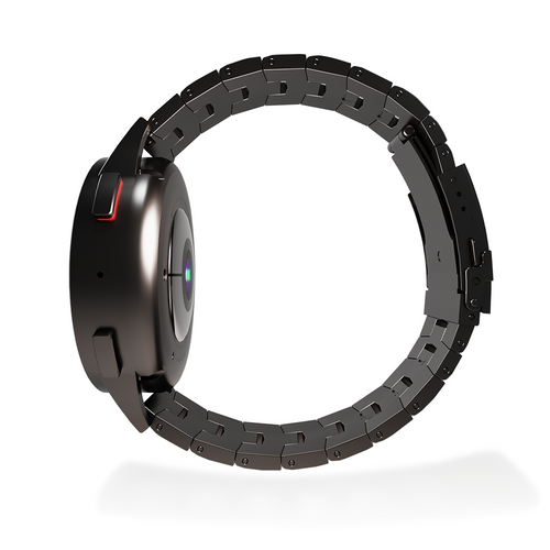 Bracelet titane granulé Amazfit Balance (graphite)