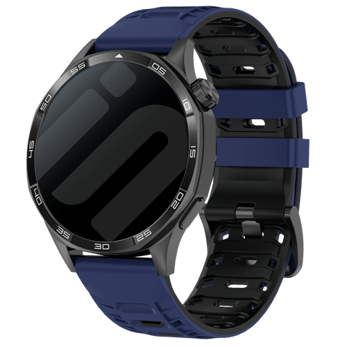 Bracelet sport Mecha Polar Street X (bleu foncé/noir)