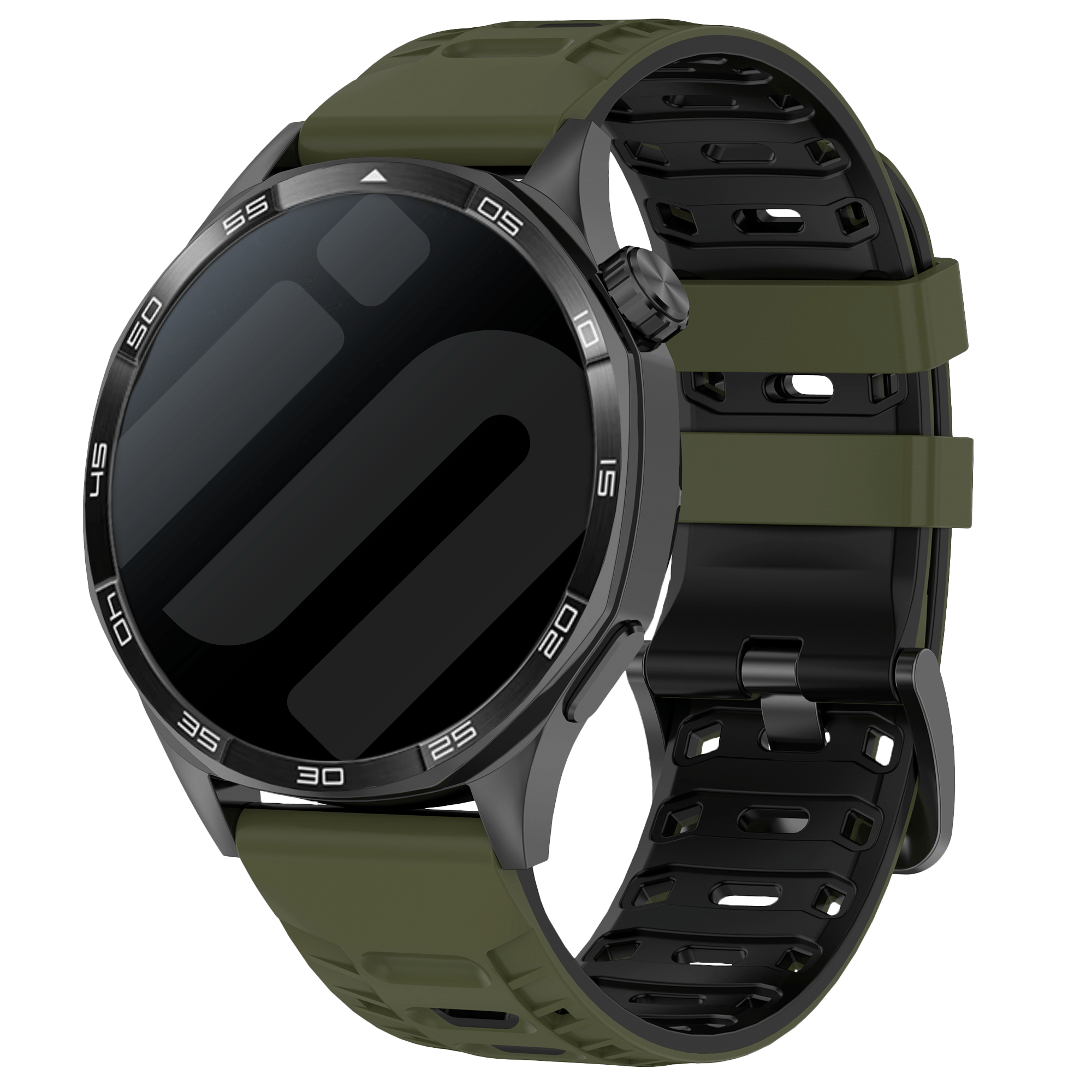 Bracelet sport tissé Suunto 9 Peak (vert/noir)