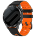 Samsung Galaxy Watch 46mm Mecha Sport Strap (Black/Orange)