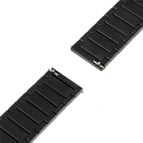Bracelet acier Garmin Forerunner 265s (noir)