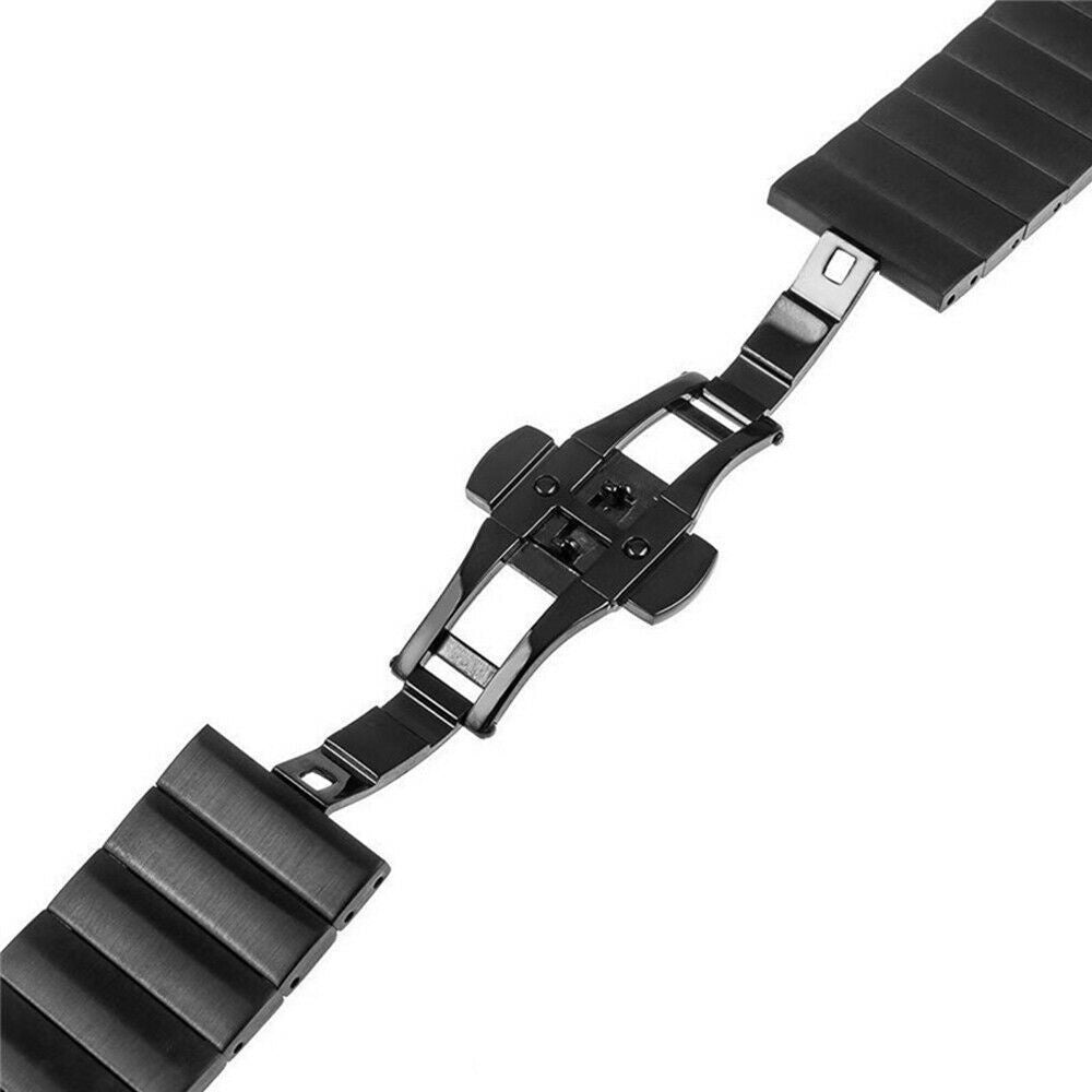 Bracelet acier OnePlus Watch 3 - 43mm (noir)