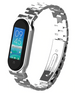 Bracelet acier Xiaomi Mi Band 5 (argent)