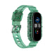 Bracelet TPU clear Xiaomi Mi Band 6 (vert transparent)