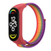 Bracelet nylon Xiaomi Mi Band 7 (arc-en-ciel)