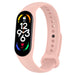 Bracelet silicone Xiaomi Mi Band 7 (rose clair)