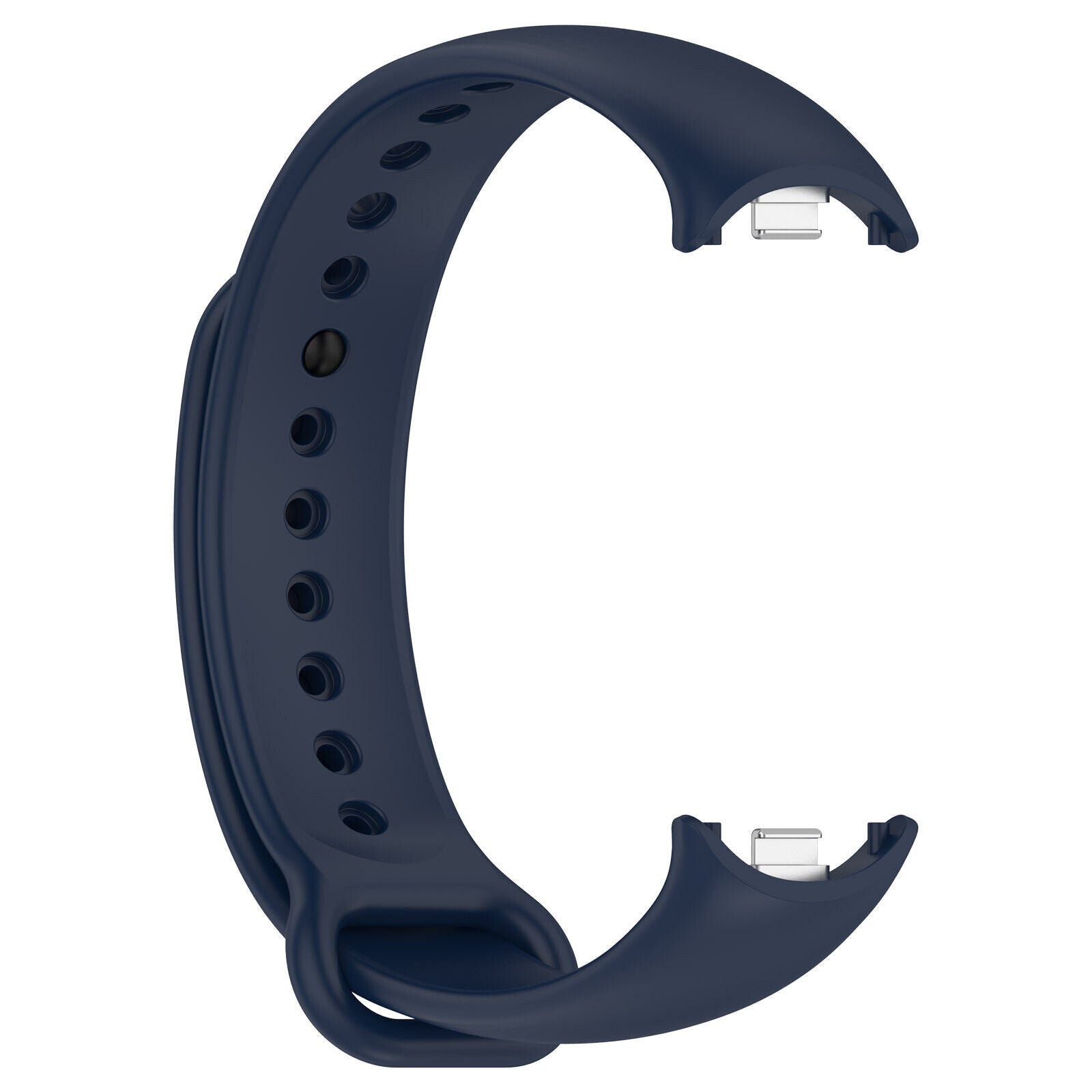 Bracelet silicone Xiaomi Smart Band 10 (bleu foncé)