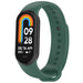 Bracelet silicone Xiaomi Smart Band 10 (Vert foncé)