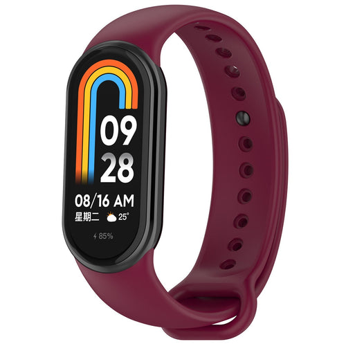 mi-band-8-siliconen-bandje-wijnrood