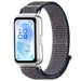 Bracelet nylon Huawei Band 11 Pro (bleu foncé)