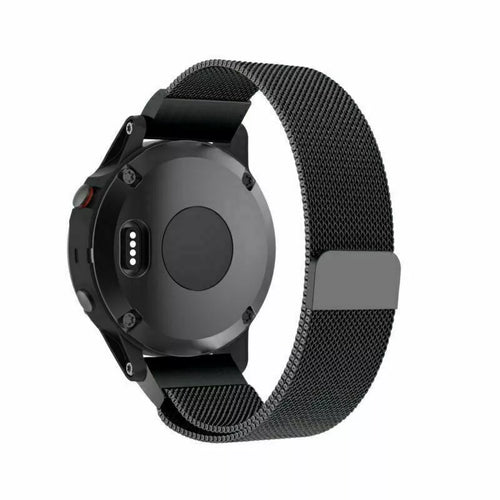 Garmin Quatix 8 Pro - 47mm Milanese Strap (Black)