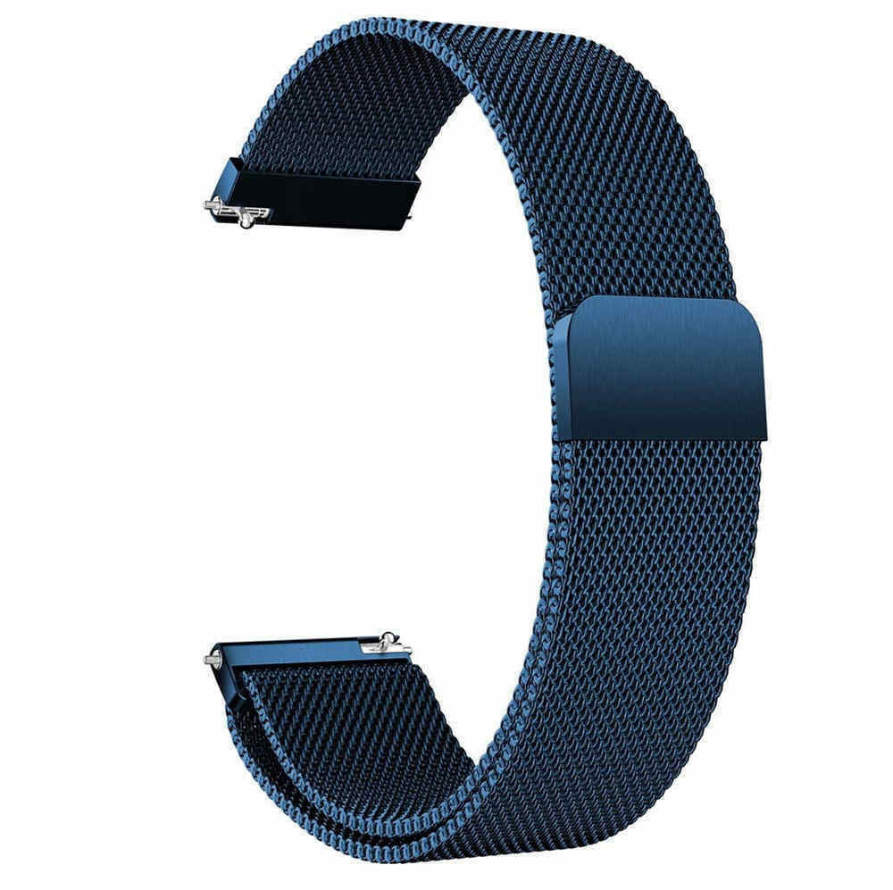 Bracelet milanais Garmin Vivomove Sport (bleu)