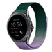 Fossil Gen 5e Bracelet Milanais 44mm (violet/vert)