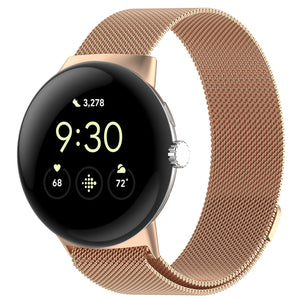 Bracelet milanais Google Pixel Watch 4 - 41mm (rose or)