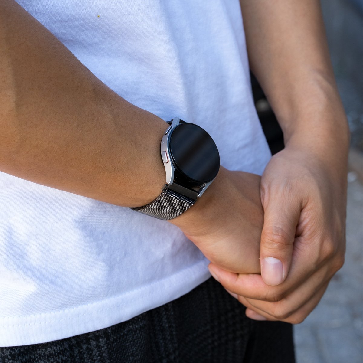 Bracelet Milanais Xiaomi Amazfit GTS (noir)