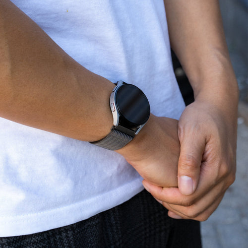 Garmin Forerunner 245 Milanese Strap (Black)