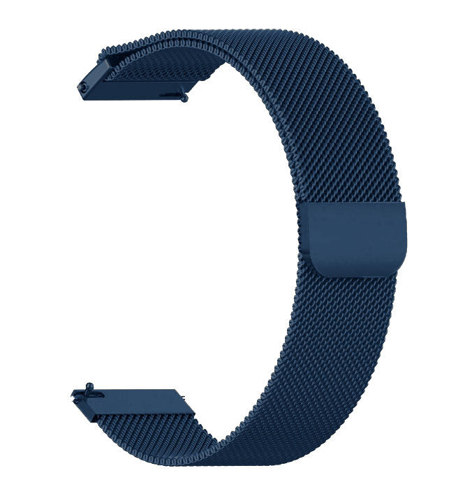 Bracelet milanais Coros Pace 2 (bleu)
