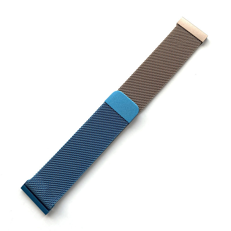 Bracelet milanais Amazfit Active (bleu/or)