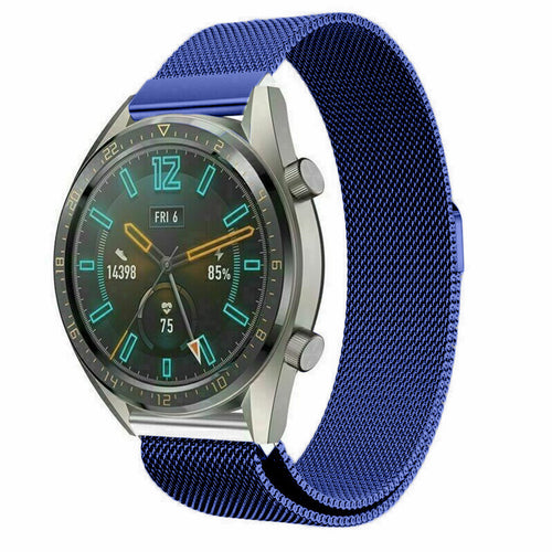 milanese-band-blauw