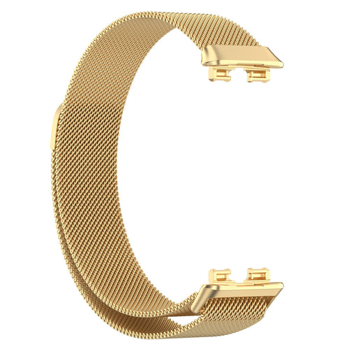 Bracelet Milanais Huawei Band 10 (or)