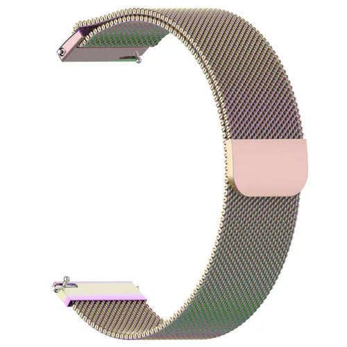 Bracelet milanais Coros Apex 2 (arc-en-ciel)