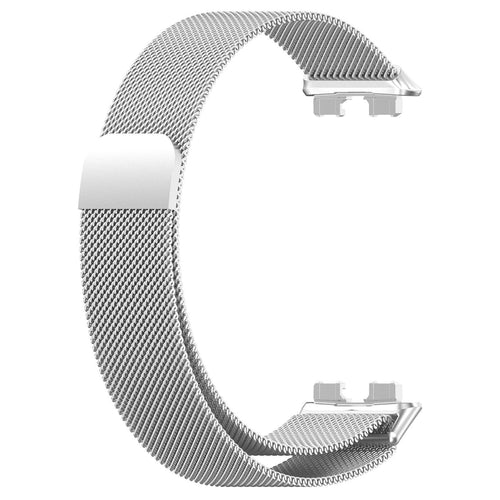 Bracelet Milanais Huawei Band 10 (argent)