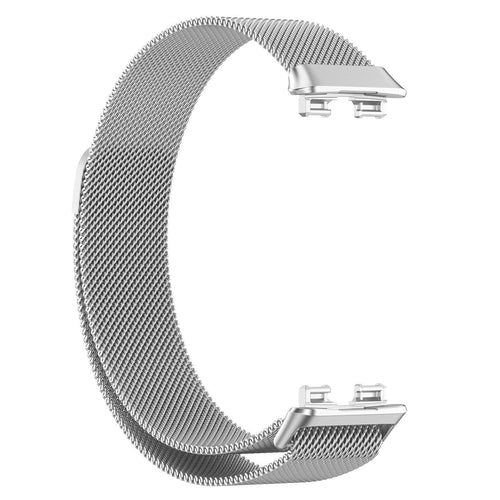 Bracelet Milanais Huawei Band 10 (argent)