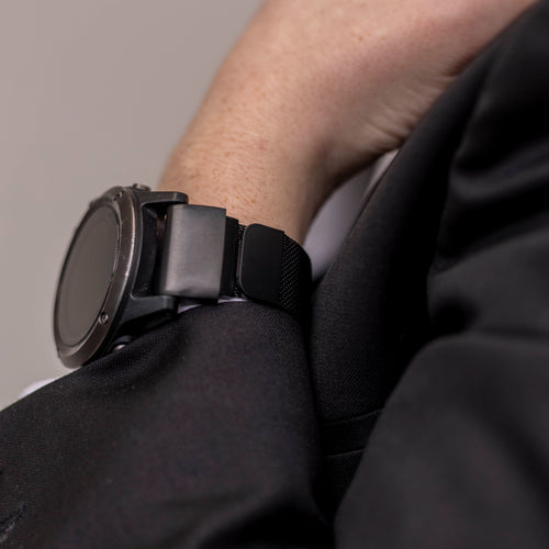 Bracelet milanais Garmin Epix Pro (Gen 2) 51mm (noir)