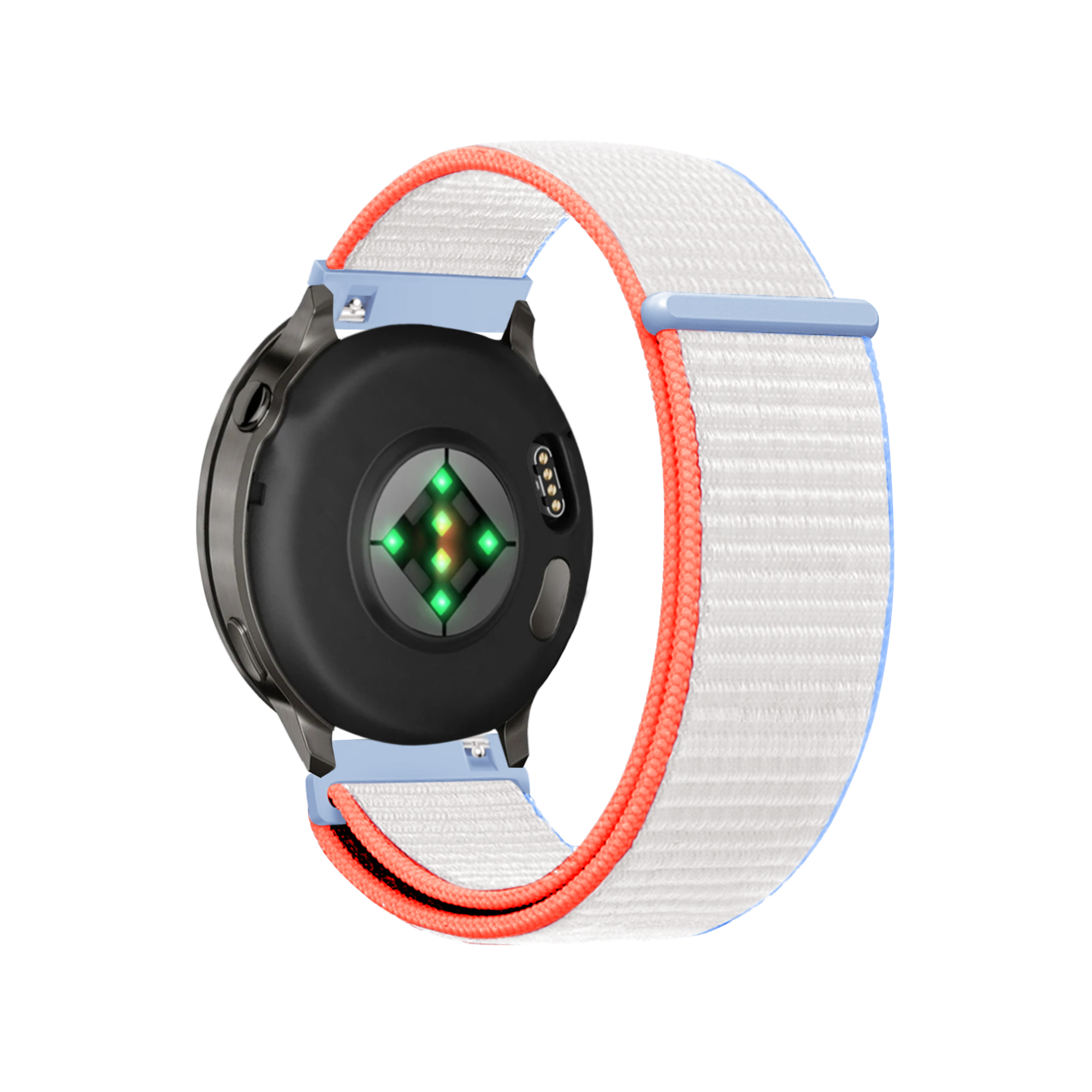 Bandz Bracelet nylon Loop Garmin Forerunner 265s (blanc lait)