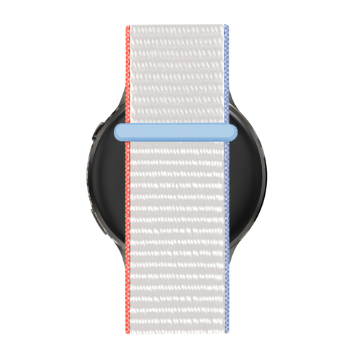 Bandz Garmin Forerunner 255s Nylon Loop Strap (Milk White)
