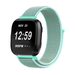 Bracelet nylon Fitbit Versa (vert menthe)