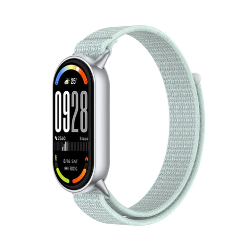 Bracelet nylon moderne Xiaomi Smart Band 9 (cyan)