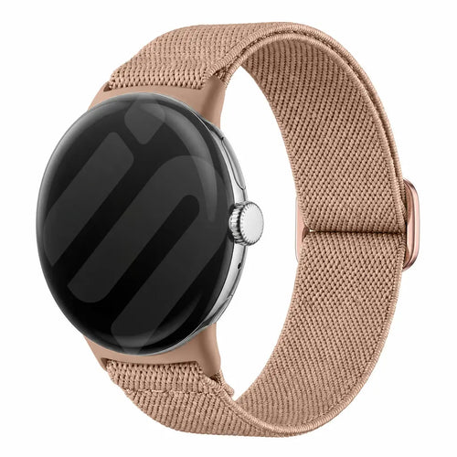 Bracelet élastique Google Pixel Watch 5 - 41mm (rose)