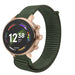 Bracelet nylon Fossil Gen 6 - 42mm (vert foncé)