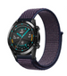 Bracelet nylon Huawei Watch GT 2  (violet-bleu)