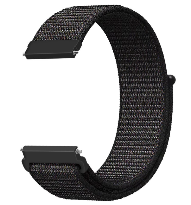 Bracelet nylon Coros Pace 2 (noir)