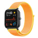 Bracelet nylon Xiaomi Amazfit GTS (jaune clair)